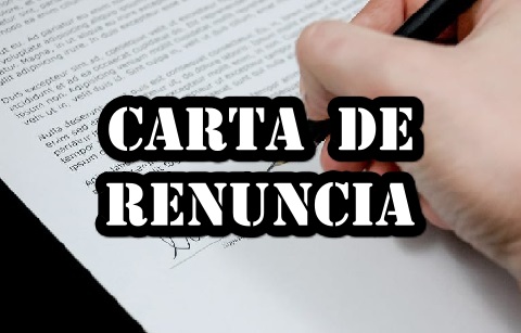 carta de renuncia