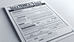 Carta Responsiva De Venta De Vehiculo